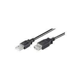 Cablu prelungitor usb 0.3m a tata la usb a mama cupru goobay