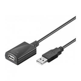 Cablu prelungitor activ usb 5m extensibil 20m goobay