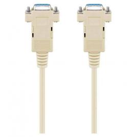Cablu serial rs232 db9 mama la db9 mama 2m goobay
