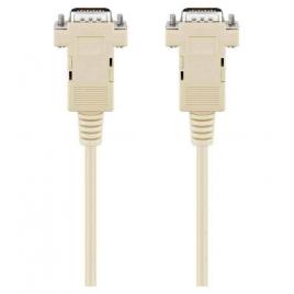 Cablu serial rs232 db9 tata la db9 tata 2m goobay