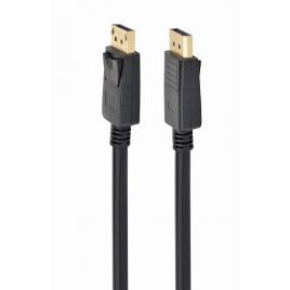 Cablu video gembird, displayport (t) la displayport (t), 5m, dd 1.2, rezolutie maxima 4k (3840 x 2160) la 60 hz, negru