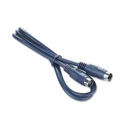 Cablu video gembird, adaptor s-video (t) la s-video (m), 1.8m, negru