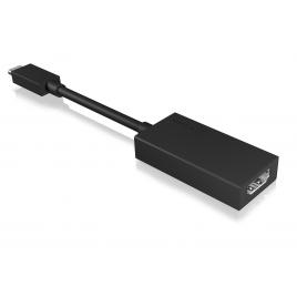 Cablu video icy box usb type-c la hdmi, 4k(3840x2160) la 60hz, negru