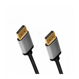 Cablu displayport v1.2 hdcp v1.3 1m tata-tata negru logilink cda0100