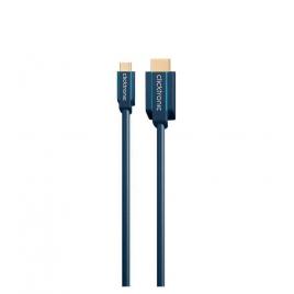 Cablu profesional 2m usb type c - hdmi ultra hd 10gbps 4k-60hz cupru awg32 aurit clicktronic