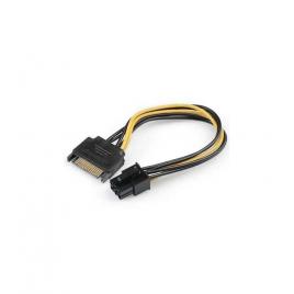 Cablu adaptor alimentare placa video pcie 6 pini - sata tata 0.2m