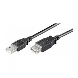 Cablu prelungitor usb a tata usb a mama 1.8m cupru usb 2.0 480mbit/s goobay