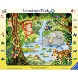 Puzzle tip rama jungla 24 piese