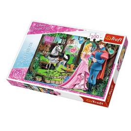 Puzzle Trefl, Disney Princess, Intalnirea din padure, 200 piese