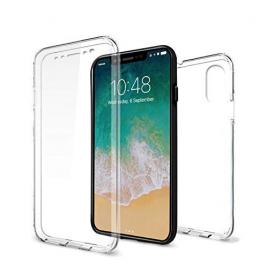 Husa apple iphone x, fullbody ultra slim silicon tpu , acoperire completa 360 grade