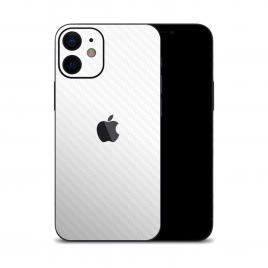 Skin Premium Apple iPhone 12 MINI Super TOUCH Carbon Fiber White