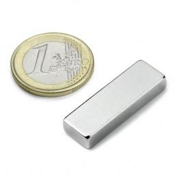 Magnet puternic neodim bloc 30mm x 10mm x 5mm - 5kg forta