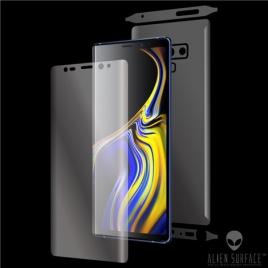 Folie alien surface hd, samsung galaxy note 9 fata, spate, laterale + alien fiber cadou
