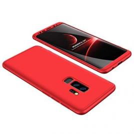 Husa samsung galaxy s9, fullbody elegance luxury rosu, acoperire completa 360 grade cu folie de protectie
