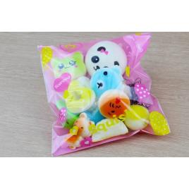Pachet 5 piese , jucarii squishy breloc cu revenire lenta