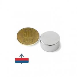 Magnet puternic din neodim disc 20x10mm forta 11kg