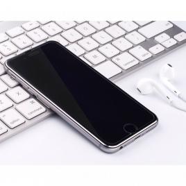 Folie de sticla apple iphone 5/5s/se,  cu rama metalica black