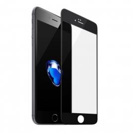 Folie de sticla apple iphone 6/6s, margini colorate black