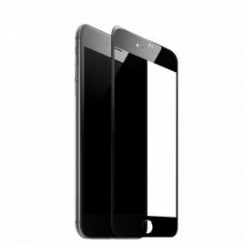 Folie de sticla apple iphone 7,  margini colorate black