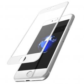 Folie de sticla apple iphone 7,  margini colorate white