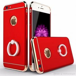 Husa apple iphone 6/6s ,  3in1 ring red