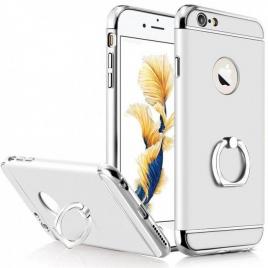 Husa apple iphone 6/6s ,  3in1 ring silver