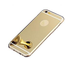 Husa apple iphone 6/6s,  tip oglinda gold