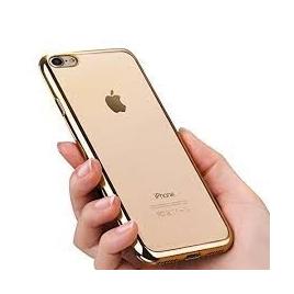 Husa apple iphone 7,  placata auriu (electroplating gold)