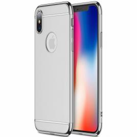 Husa apple iphone x,  3in1 argintiu