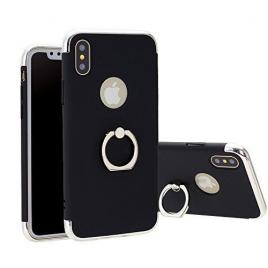 Husa apple iphone x,  3in1 ring negru