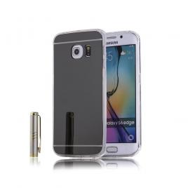 Husa samsung galaxy s6 edge,  tip oglinda silver