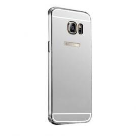 Husa samsung galaxy s7 edge,  tip oglinda silver