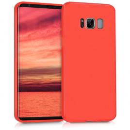 Husa samsung galaxy s8,  slim antisoc rosu