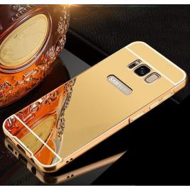 Husa samsung galaxy s8,  tip oglinda gold