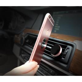 Suport auto magnetic gold pentru telefoane mobile, prindere la ventilatie !