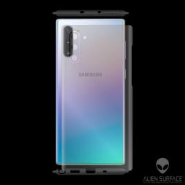 Folie alien surface hd, samsung galaxy note 10, spate, laterale + alien fiber cadou