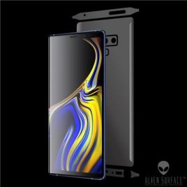 Folie alien surface hd, samsung galaxy note 9, spate, laterale + alien fiber cadou