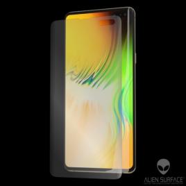Folie alien surface hd, samsung galaxy s10, protectie ecran + alien fiber cadou