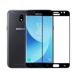 Folie de sticla samsung galaxy j3 2017, 5d full glue negru
