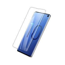 Folie de sticla samsung galaxy s10, full glue transparent uv