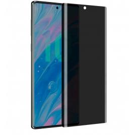 Folie de sticla samsung galaxy note 10 plus, privacy glass, folie securizata duritate 9h