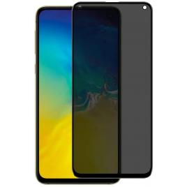Folie de sticla samsung galaxy s10e, privacy glass, folie securizata duritate 9h