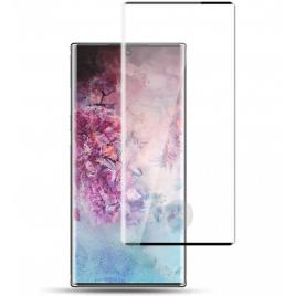 Folie de sticla pentru samsung galaxy note 10, cu margini colorate negru