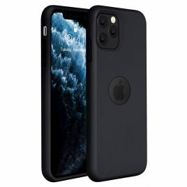 Husa apple iphone 11 pro max, , silicon tpu slim antisoc negru