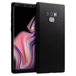 Husa samsung galaxy note 9, fullbody  negru, acoperire completa 360 grade cu folie de protectie gratis