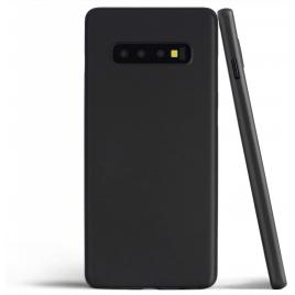 Husa samsung galaxy s10 plus, slim antisoc negru