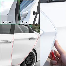 Banda de protectie usi auto transparenta anticoliziune portiere, 5 metri lungime
