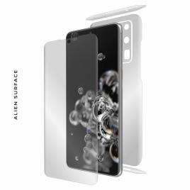 Folie alien surface hd, samsung galaxy s20 ultra fata, spate, laterale + alien fiber cadou