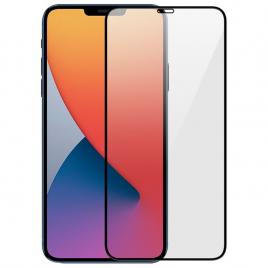 Folie de sticla apple iphone 12 pro max, 5d negru