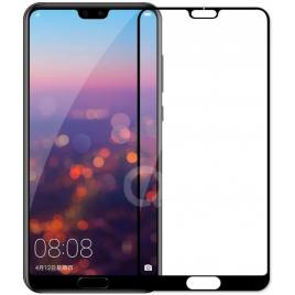 Folie de sticla huawei p20 pro, 5d full glue negru